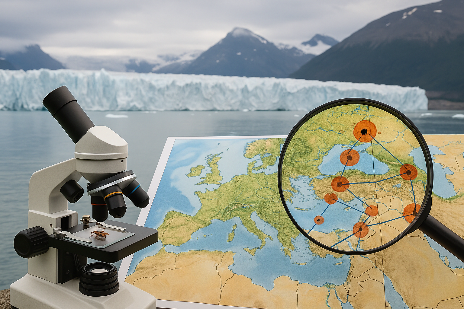 Climate change research and vector mapping